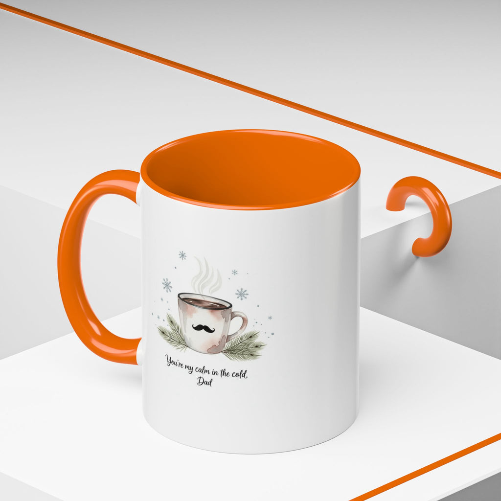 Holiday Coffee Cups with Festive Quotes & Designs Personalized Dad Coffee Mug You're my reason in the world