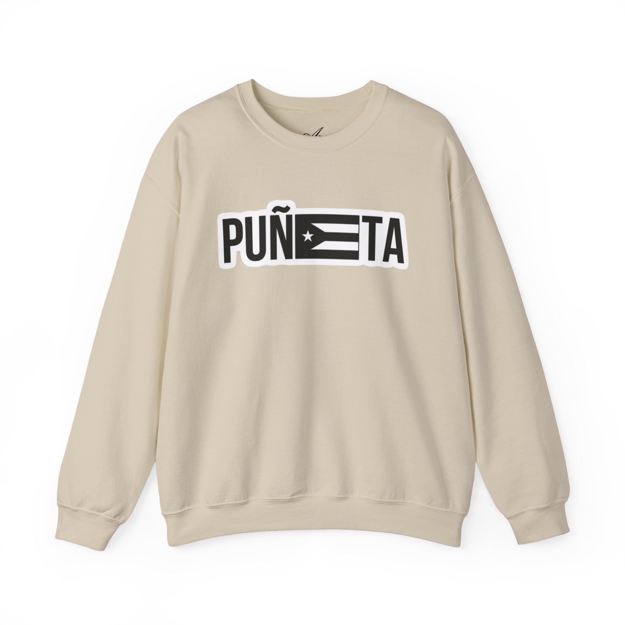Puñeta Sweatshirt  Puerto Rican Flag Graphic Crewneck
