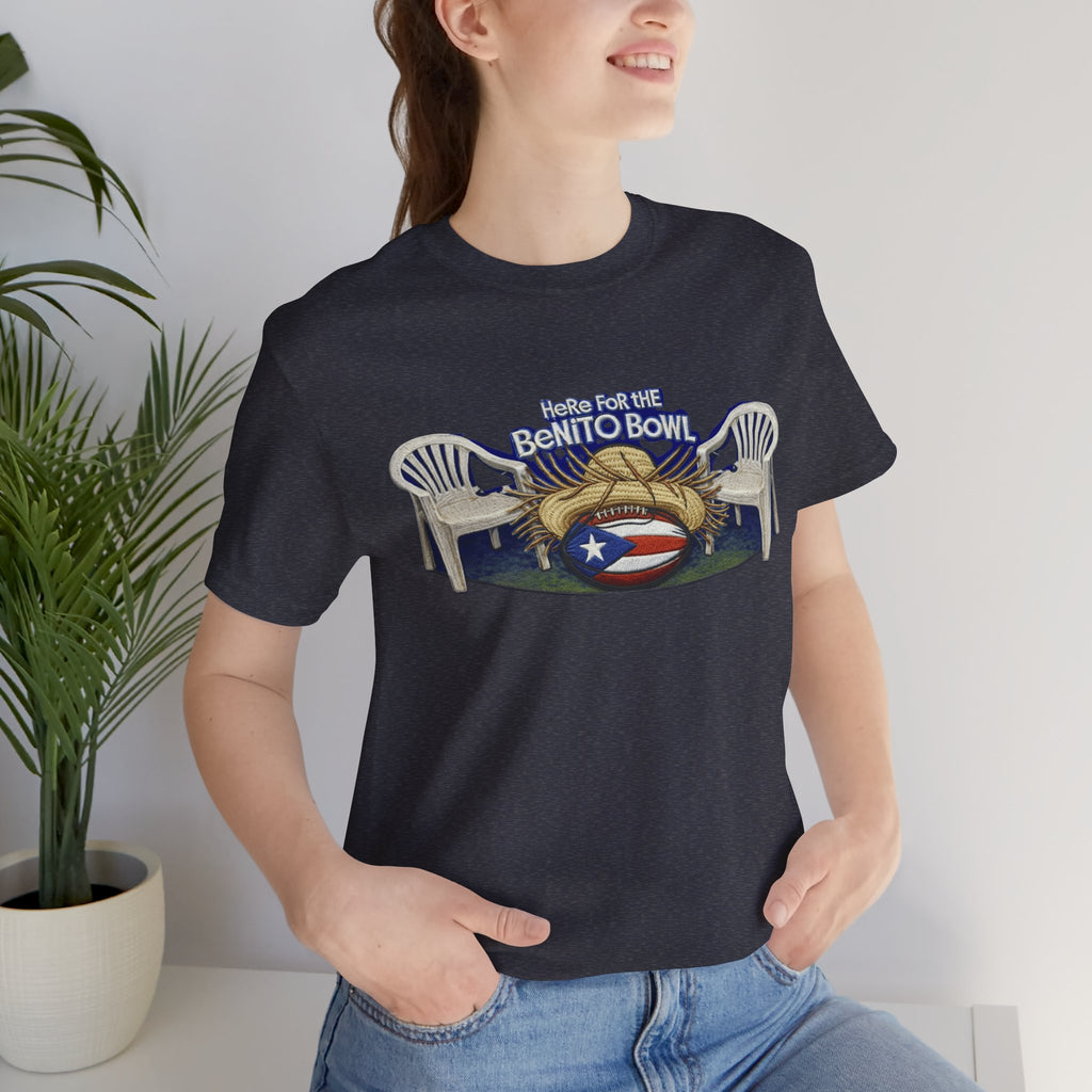 Benito Bowl Puerto Rico Football Tee