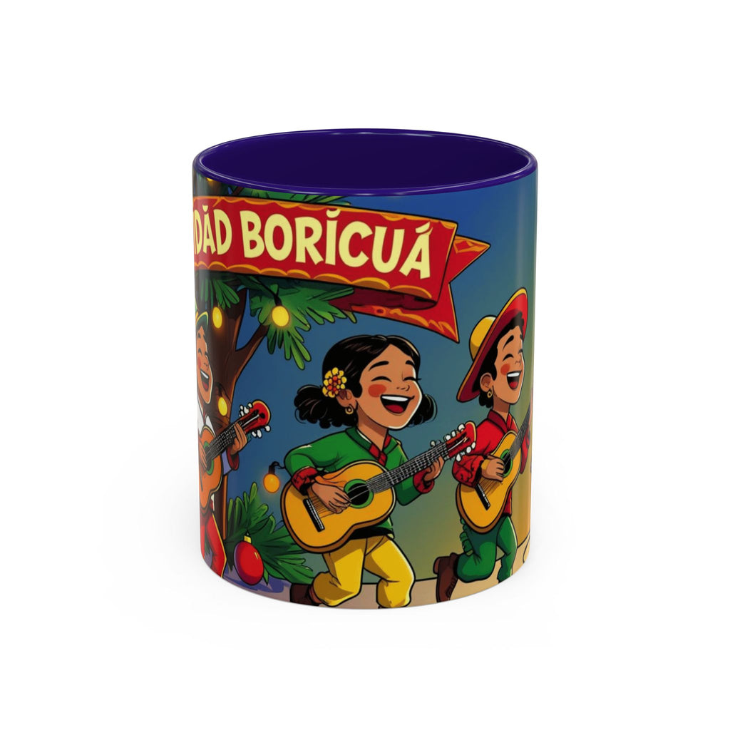 Navidad Boricua Mug Vibrant Puerto Rican Celebration Mug