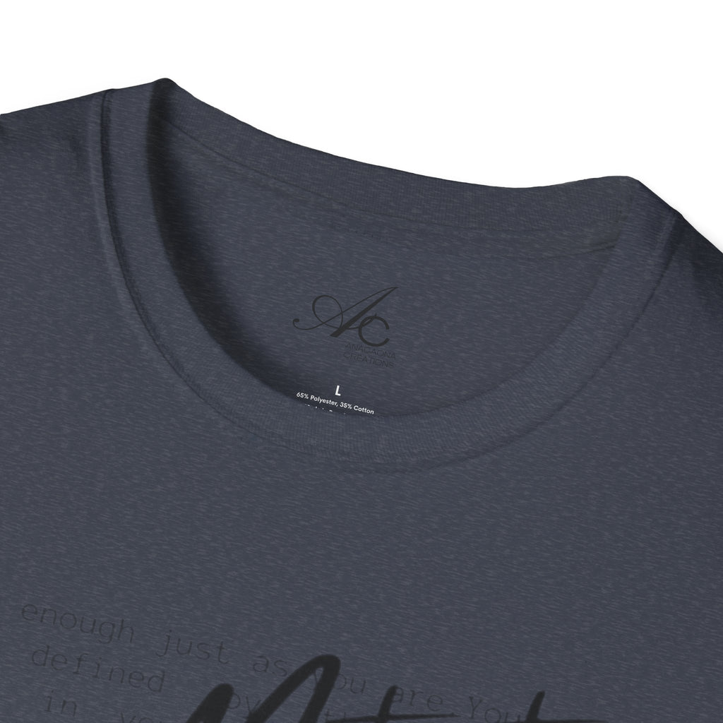 Note to Self T‑Shirt  Minimal Script Inspirational Tee