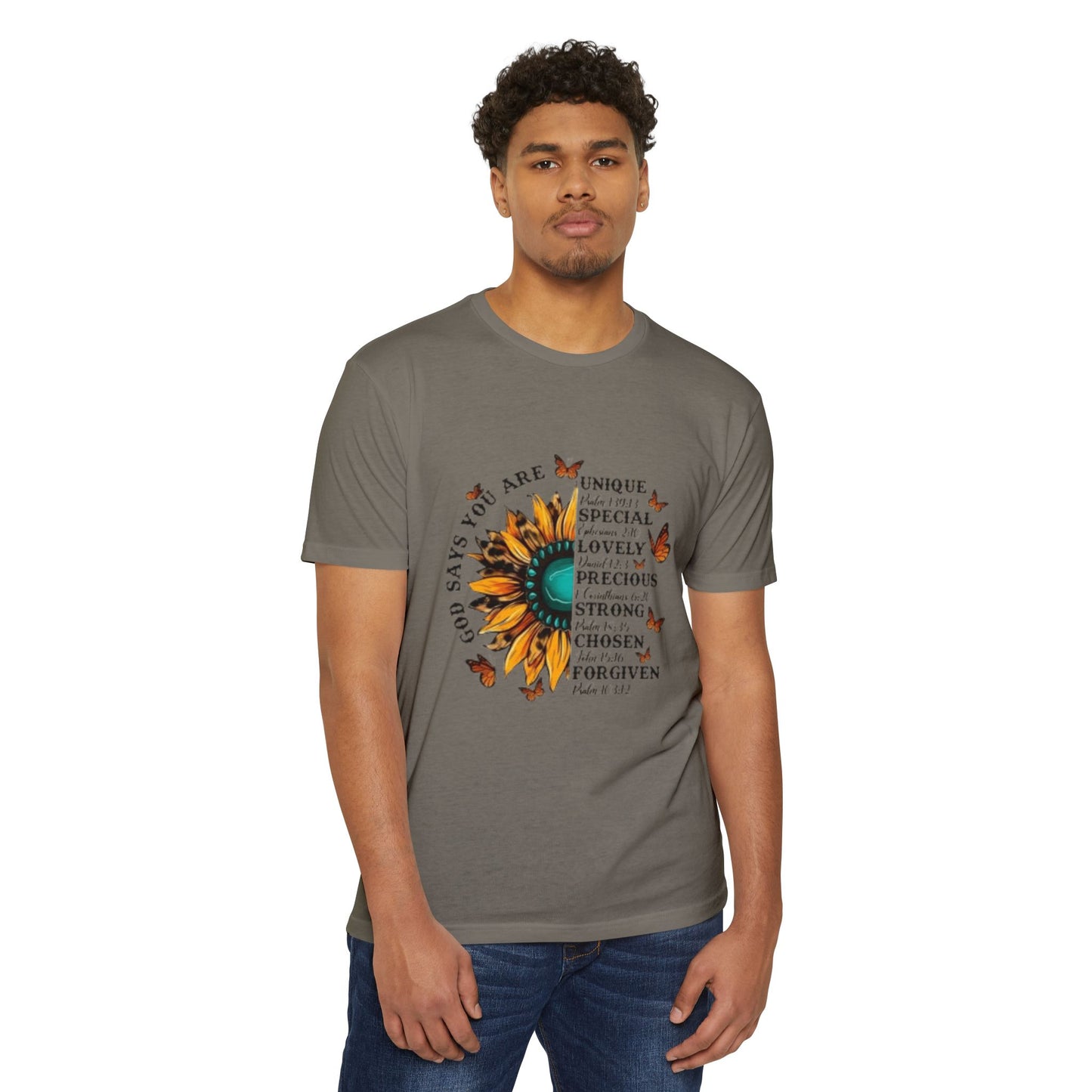 Unique Graphic T-Shirt Designs Unisex CVC Jersey T-shirt