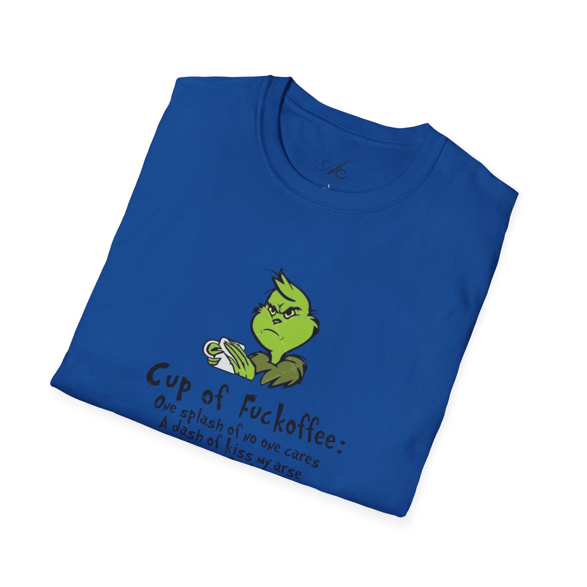 Holiday Apparel | Christmas Tees & Sweatshirts with Festive Quotes Funny Grinch Coffee Lover T-Shirt