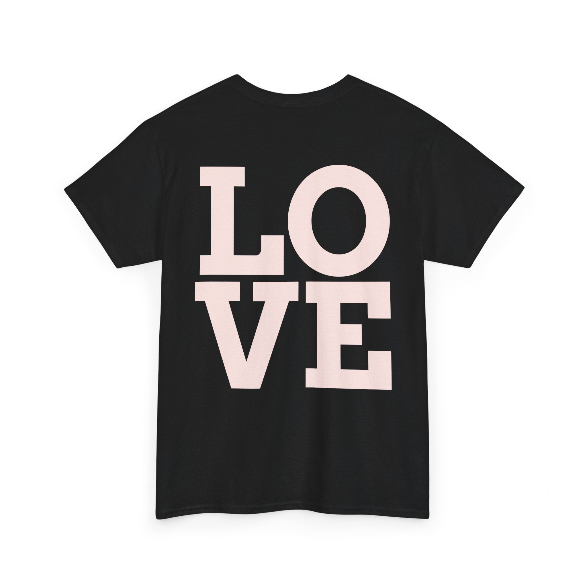Pink Heart Cherries Tee  LOVE Graphic Valentine T-Shirt