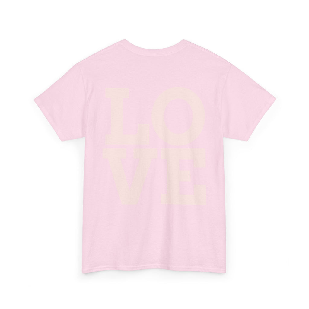 Pink Heart Cherries Tee  LOVE Graphic Valentine T-Shirt