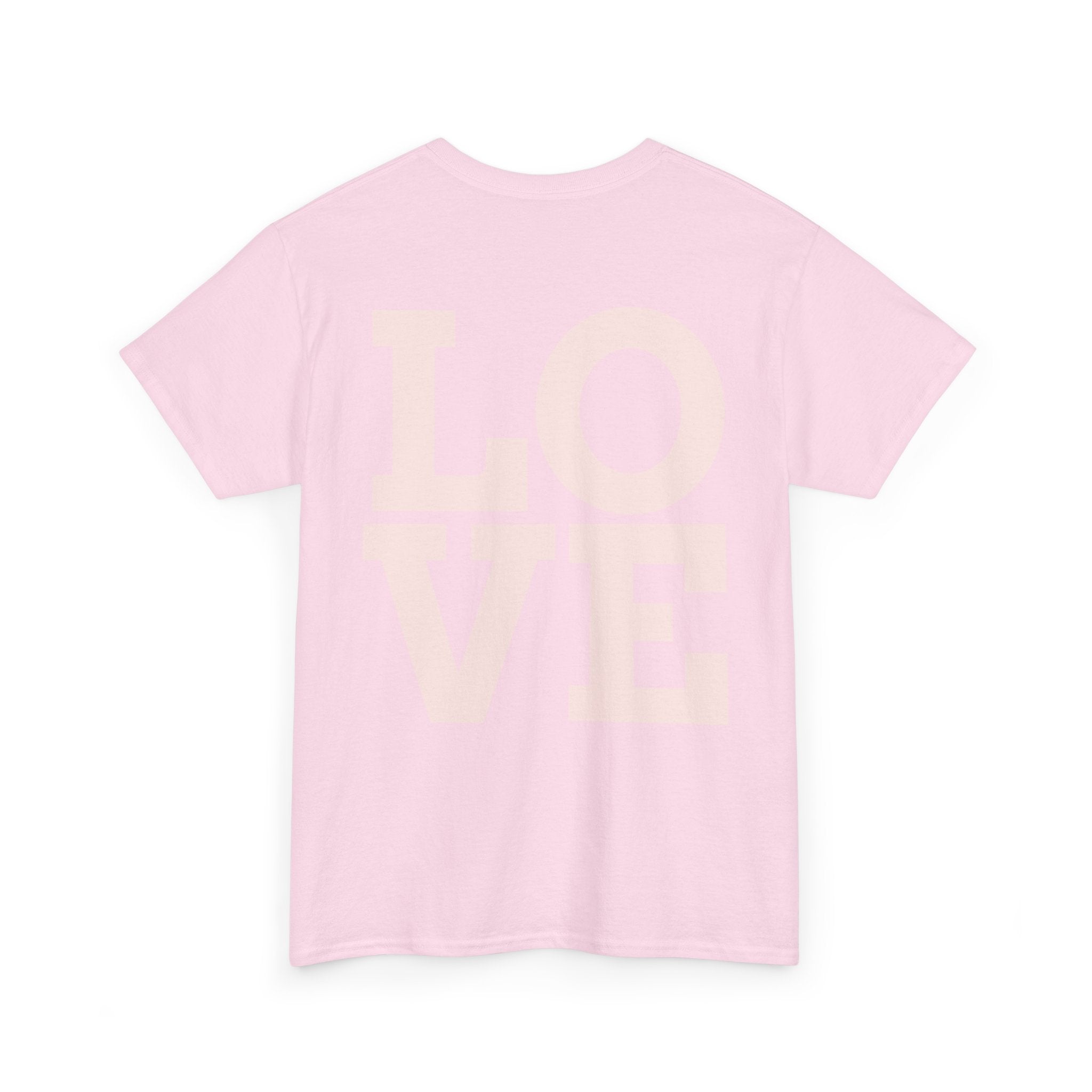 Pink Heart Cherries Tee  LOVE Graphic Valentine T-Shirt