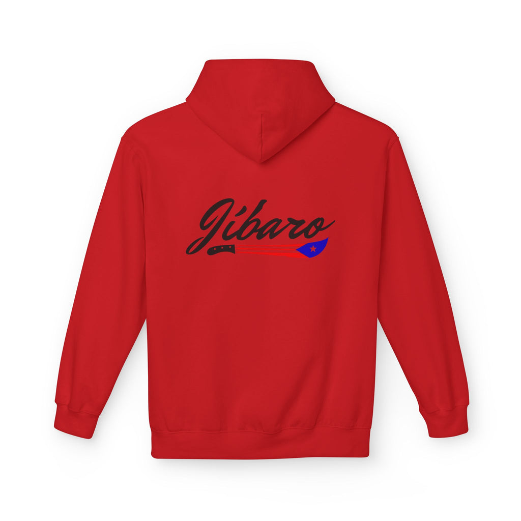 Gíbaro Hoodie  Puerto Rican Pride Pullover with Flag Machete Design