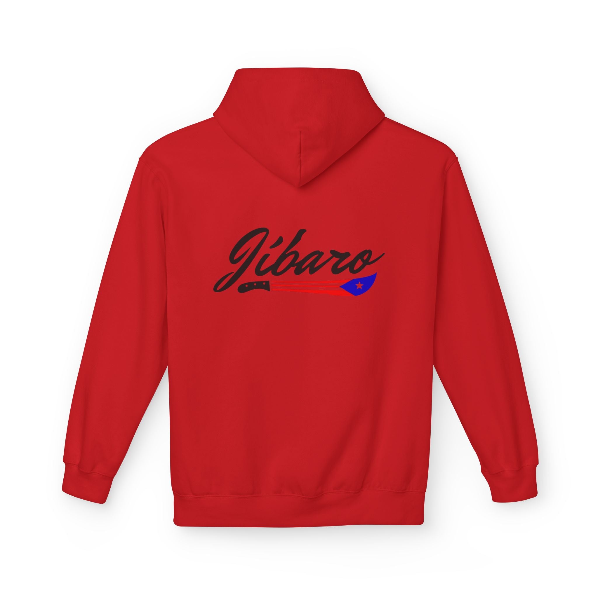 Gíbaro Hoodie  Puerto Rican Pride Pullover with Flag Machete Design