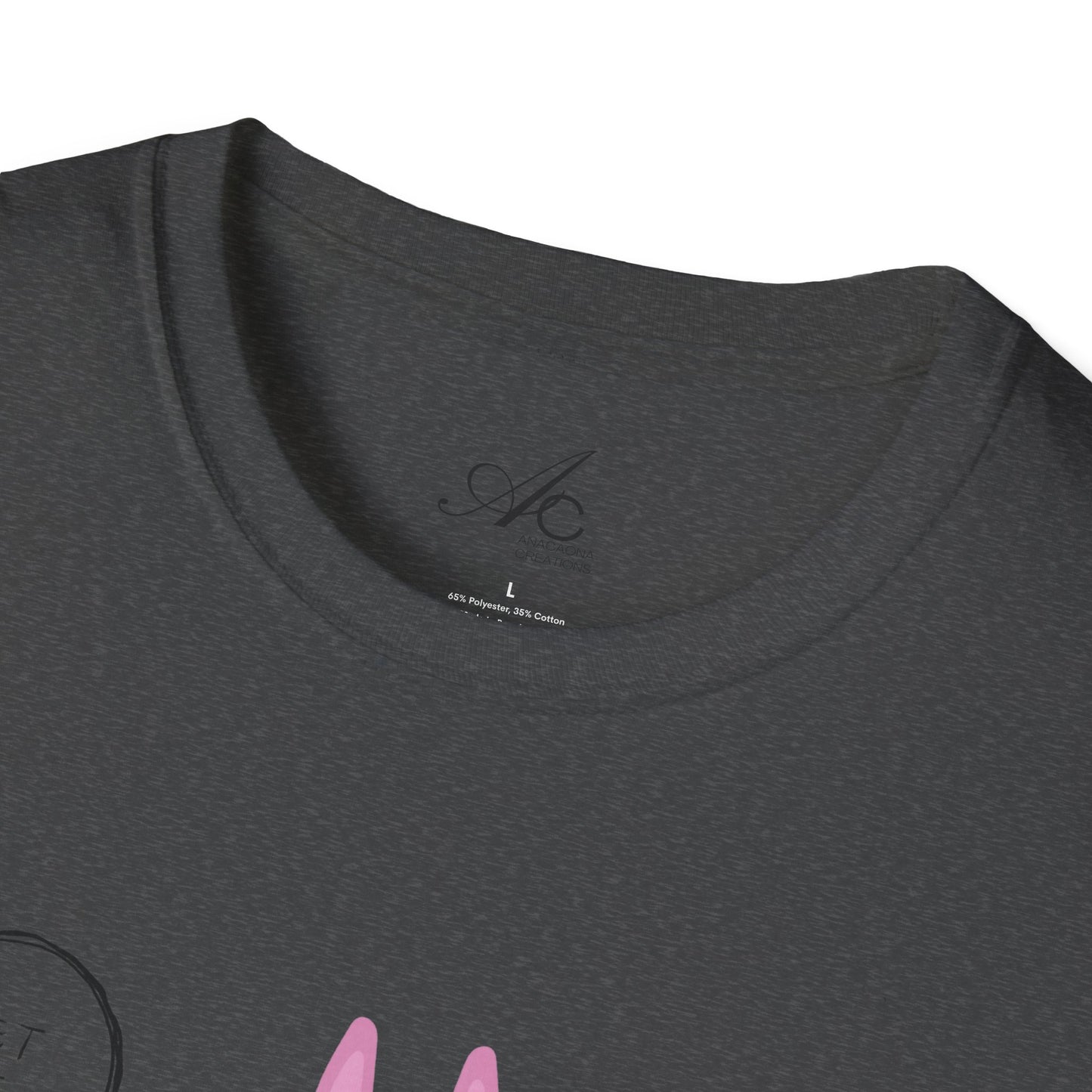 ✨ Let your outfit reflect your inner peace. Meditating Bunny T-Shirt, Softstyle Tee for Relaxation, Chill Vibes Apparel, Perfect Gift for Yoga Lovers, Cute Animal Graphic Tee