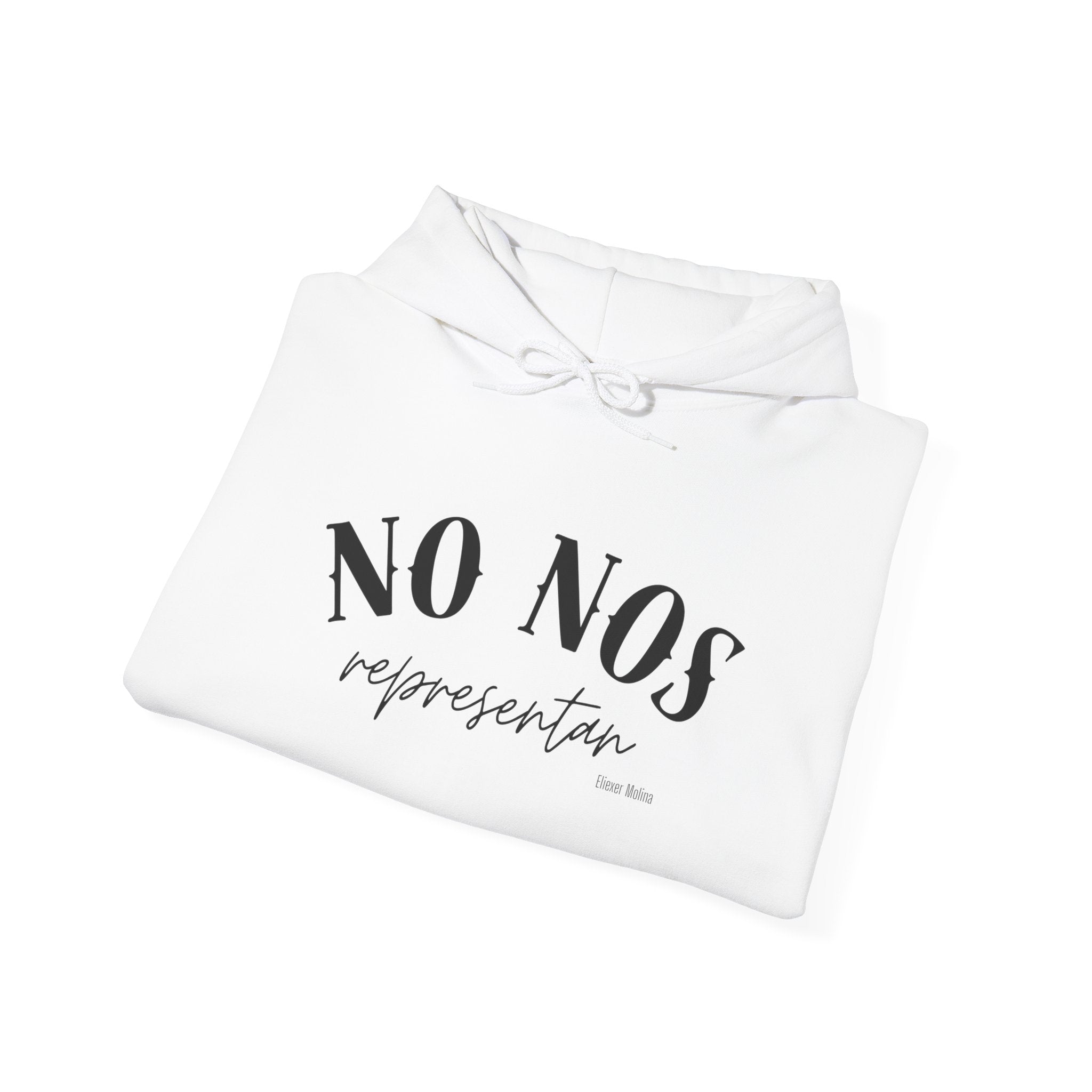 Puerto Rican Pride Hoodie  “No Nos representan” Front & Puñeta Flag Back