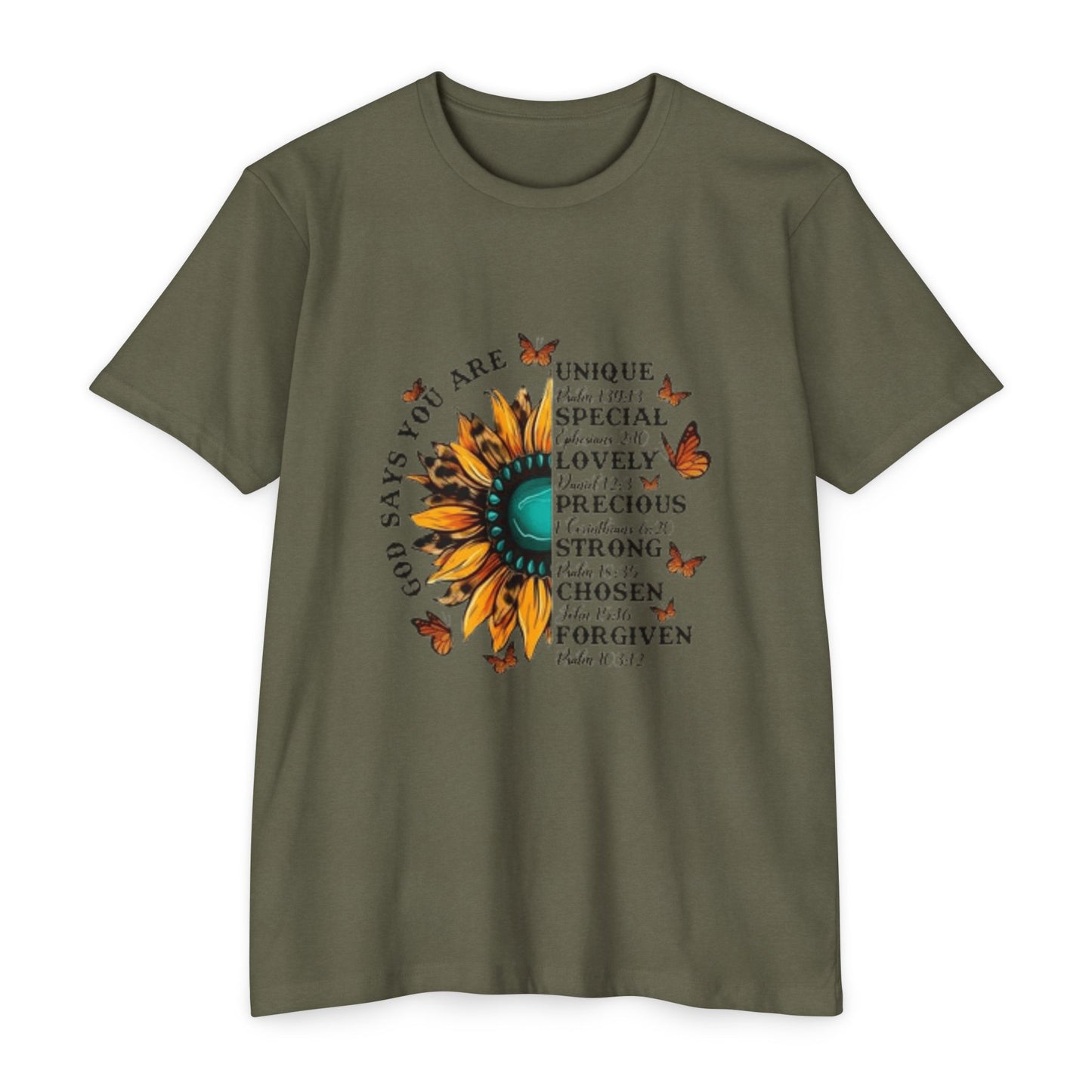 Unique Graphic T-Shirt Designs Unisex CVC Jersey T-shirt