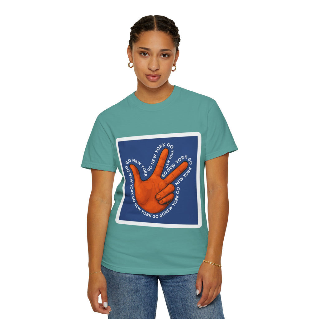 Go New York Hand Graphic T-Shirt