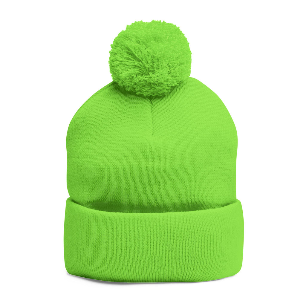 Toy Story Embroidered Pom-Pom Knit Cap Humor Cuffed Beanie – Warm, Soft & Sassy Winter Hat
