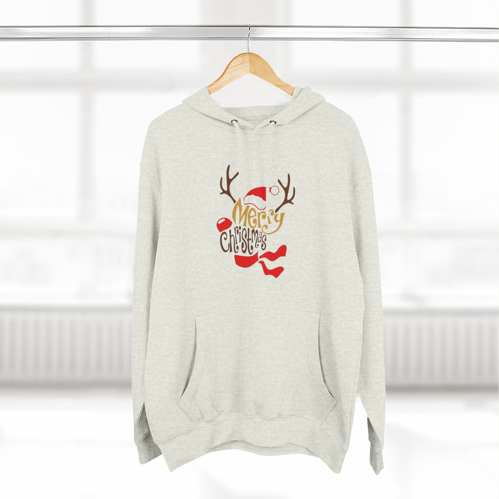 Holiday Apparel | Christmas Tees & Sweatshirts with Festive Quotes Merry Christmas Fleece Hoodie