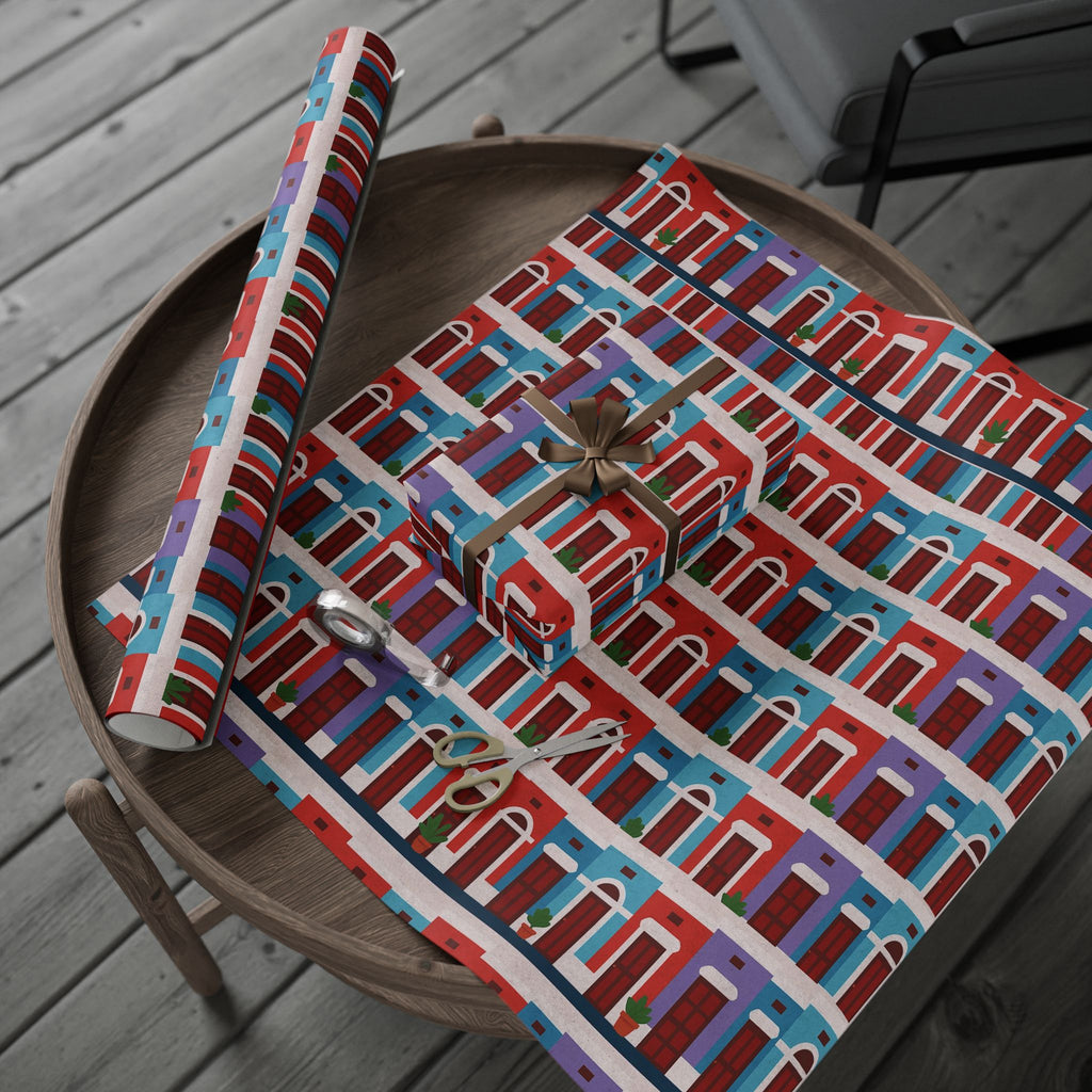 Puerto Rico Wrapping Paper – Cultural Gift Wrap | Boricua Heritage Design | Holiday & Celebration Gift Packaging
