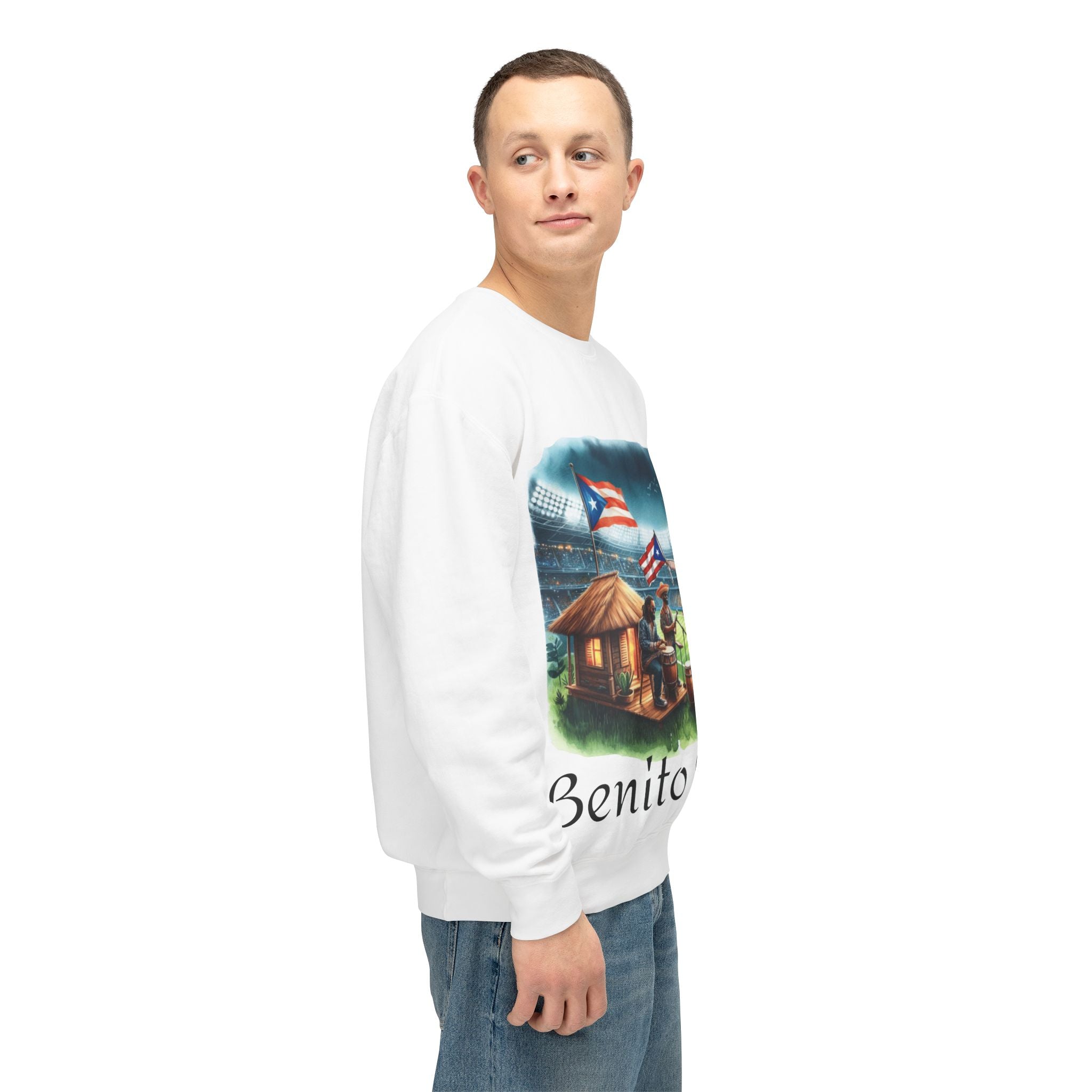 Benito Bowl Sweatshirt  Puerto Rican Tailgate SuperBowl Crewneck