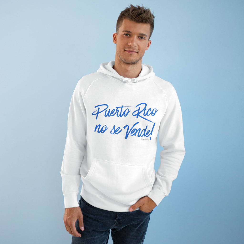 Hoodie  "Puerto Rico No Se Vende" Script Protest Pullover