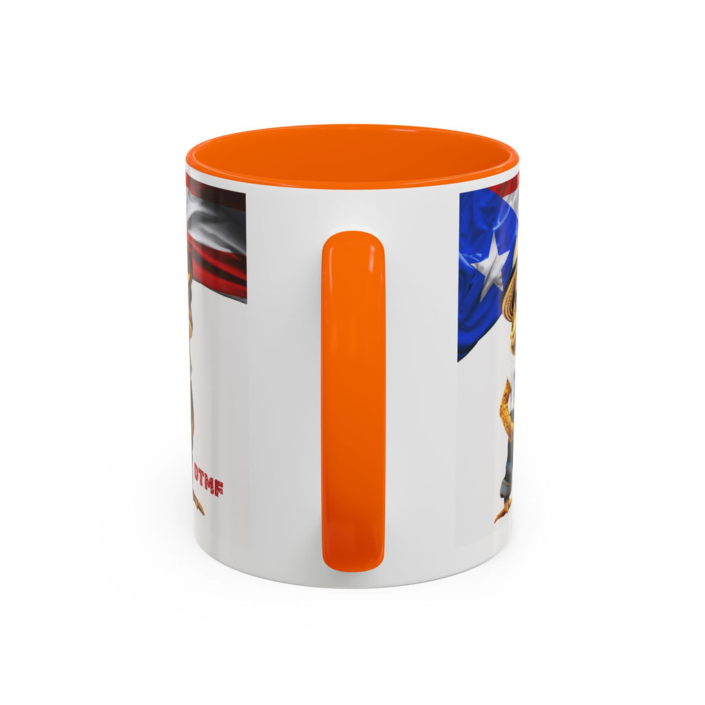 Puerto Rican Frog Character Coffee Mug - Fun Accent Mug for Coffee Lovers