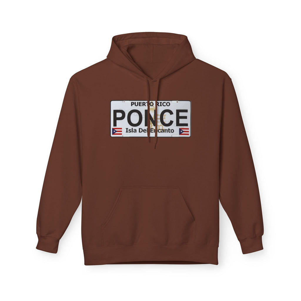 Ponce Puerto Rico License Plate Hoodie Isla Del Encanto Pullover