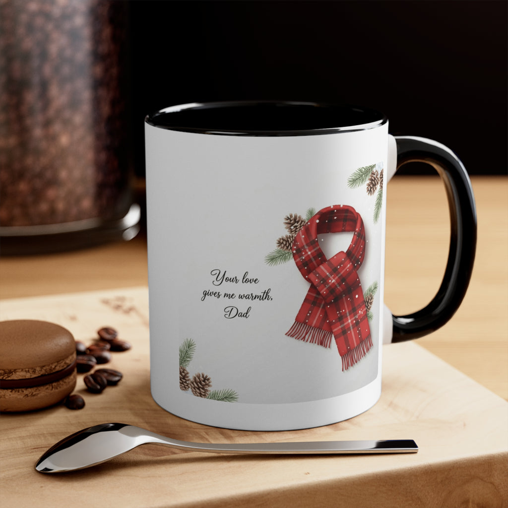 Xmas Mug Collection Funny, Cute & Cozy Holiday Coffee MugsFestive Love Mug 11oz Colorful Accent Christmas Gift for Dad