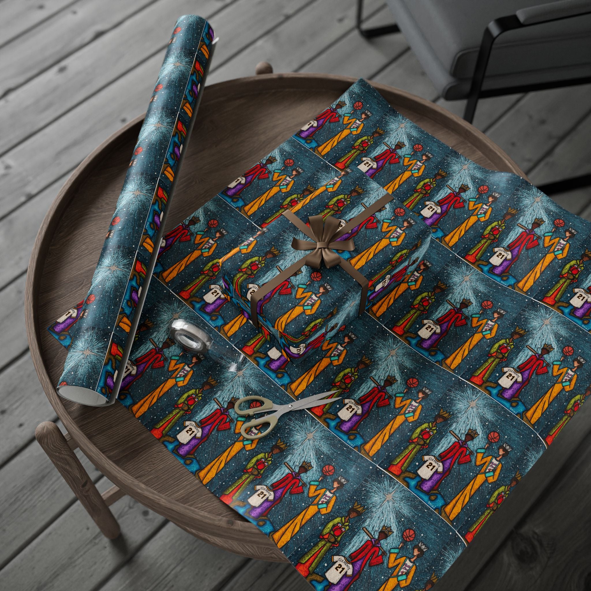 Puerto Rico Wrapping Paper – Cultural Gift Wrap | Boricua Heritage Design | Holiday & Celebration Gift Packaging