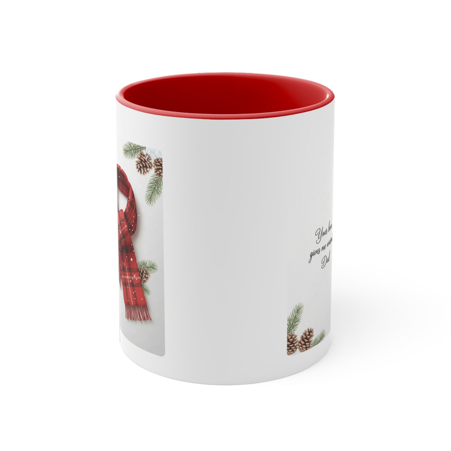 Xmas Mug Collection Funny, Cute & Cozy Holiday Coffee MugsFestive Love Mug 11oz Colorful Accent Christmas Gift for Dad