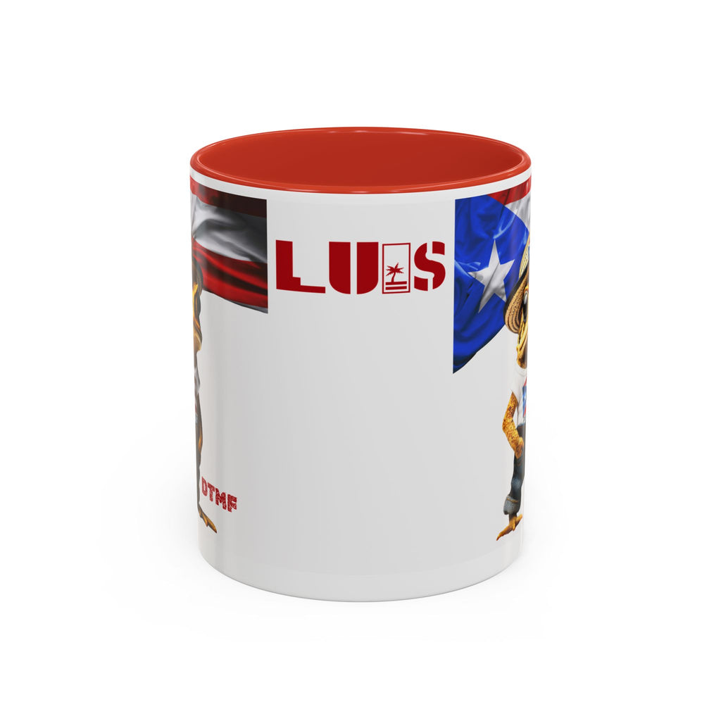 Puerto Rican Frog Character Coffee Mug - Fun Accent Mug for Coffee Lovers