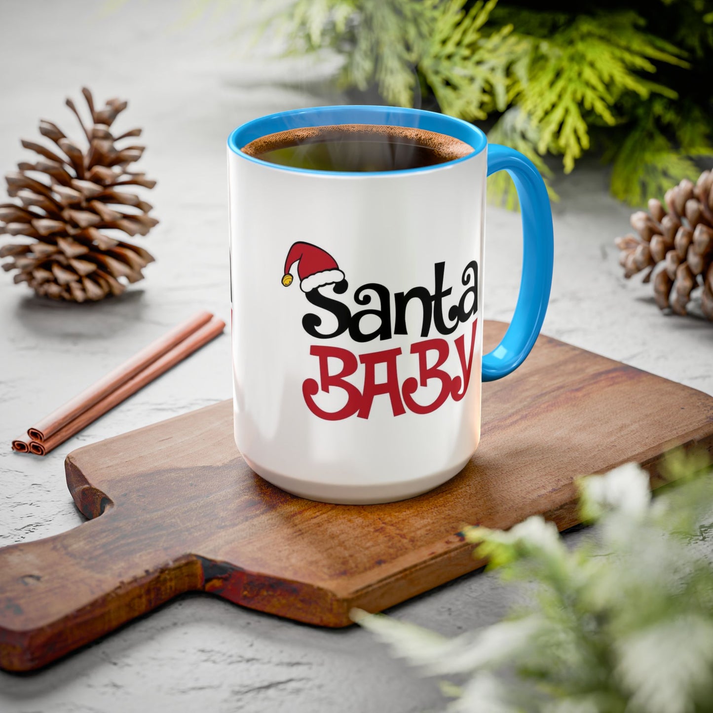 Santa Baby Colorful Mug - Perfect Holiday Gift for Coffee Lovers