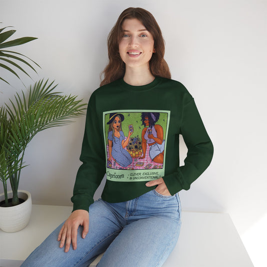 Spooky Vibes Only" Halloween Sweater  Capricorn Vibes Crewneck Sweatshirt, Cozy Unisex Apparel, Astrology Gift, Casual Layering Top