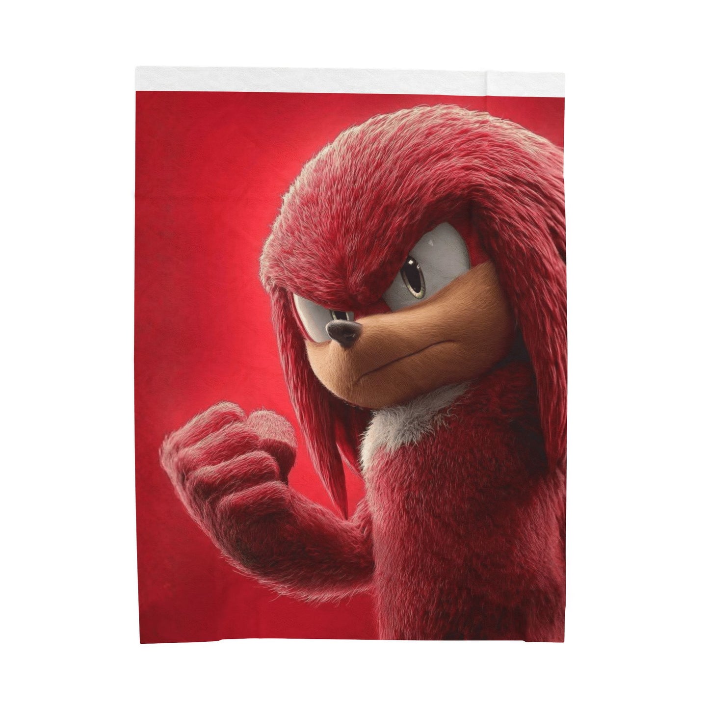 Knuckles Plush Throw Blanket