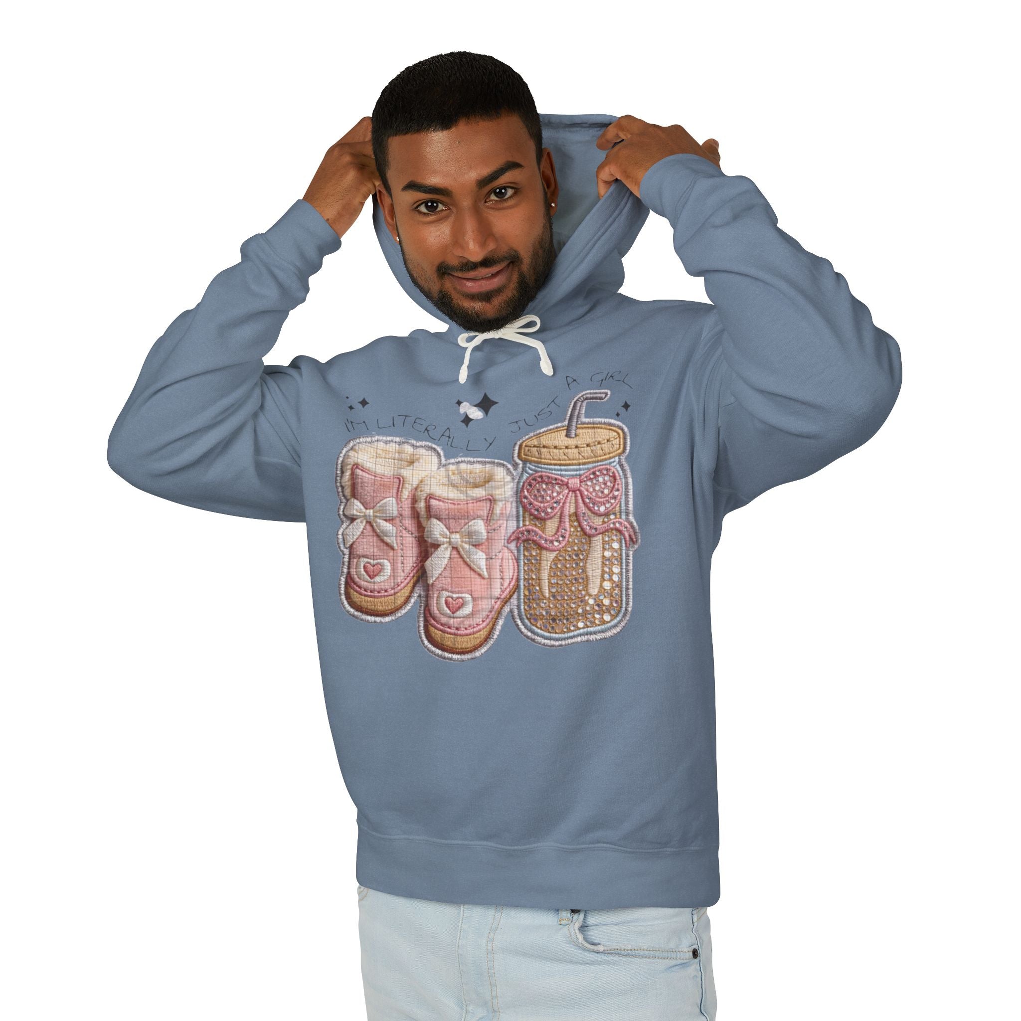 Cozy Baby Booties  Bottle Hoodie  Cute Newborn Nursing Mom Sweatshirt