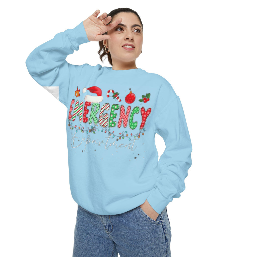 Holiday 'Emergency Department' Christmas Sweatshirt