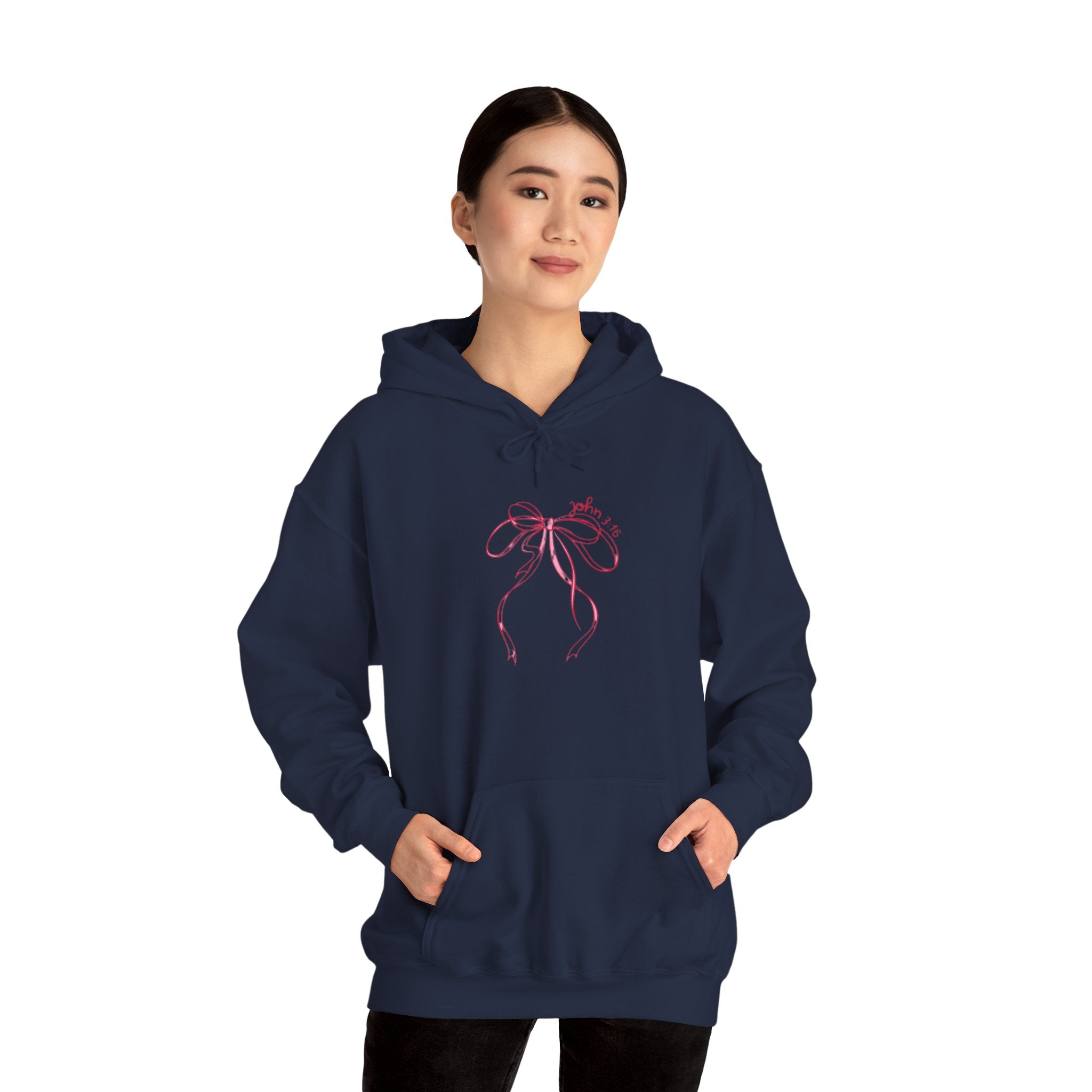 You Are So Loved Hoodie Heart Full” Heart Ribbon Comfort Sweatshirt