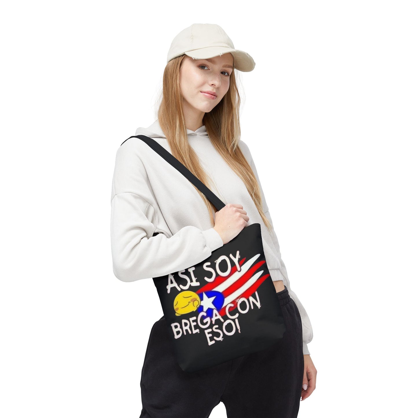 Carry Your Culture – Puerto Rican Pride in Every Step Vibrant Puerto Rican Tote Bag, Beach Bag, Shopping Tote, Travel Bag, Gift for Her, Eco-Friendly Reusable Bag
