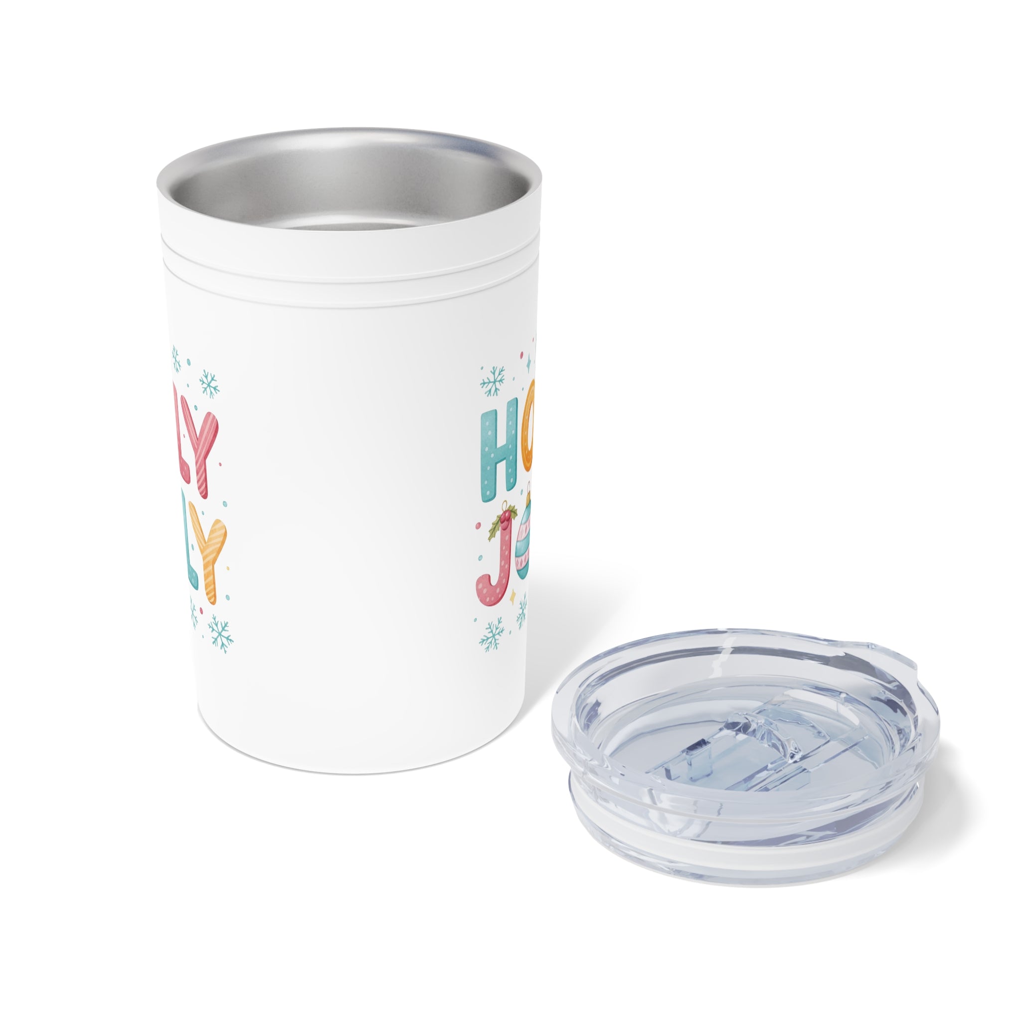 Christmas Design Holiday Cheer Tumbler - 11oz Insulated Drinkware