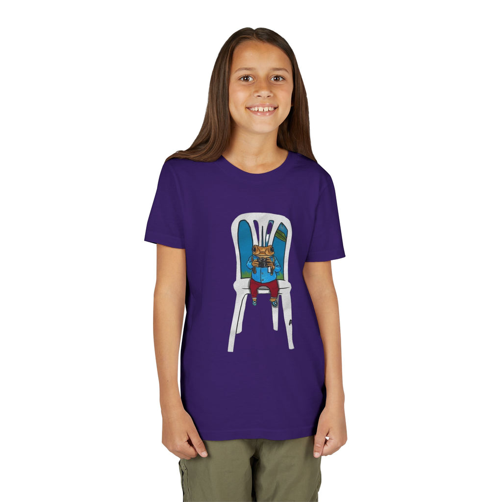 Kids Concho on a High Chair T-Shirt Cute Baby Rabbit Feeding Tee kids PUERTO RICO CHRISTMAS T-SHIRT