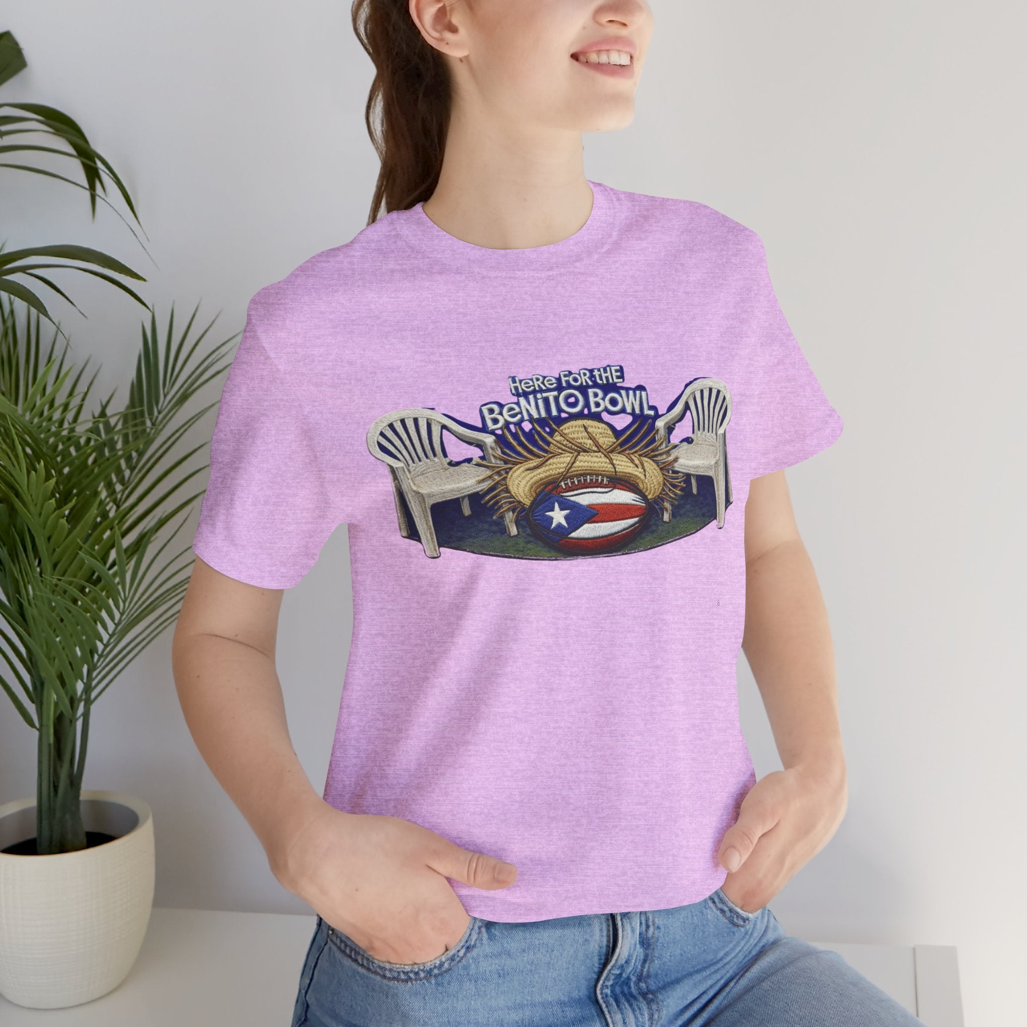 Benito Bowl Puerto Rico Football Tee