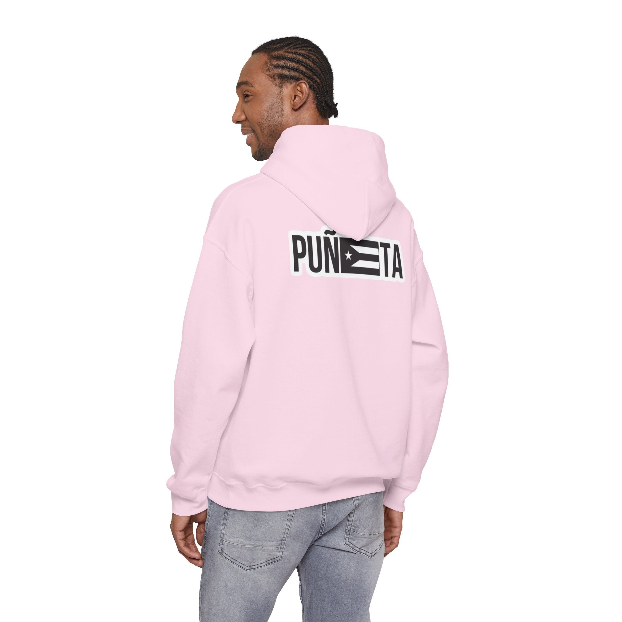 Puerto Rican Pride Hoodie  “No Nos representan” Front & Puñeta Flag Back