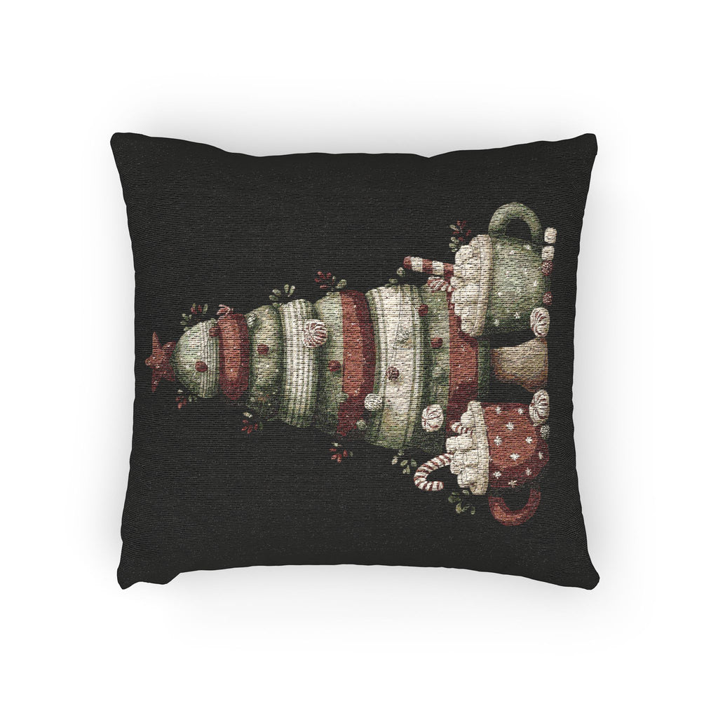 Woven Pillow CHRISTMAS PILLOW DÉCOR