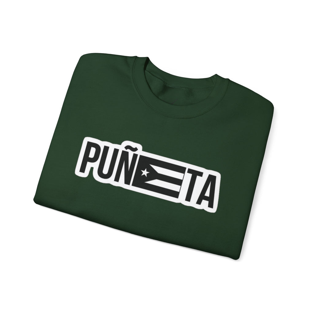Puñeta Sweatshirt  Puerto Rican Flag Graphic Crewneck