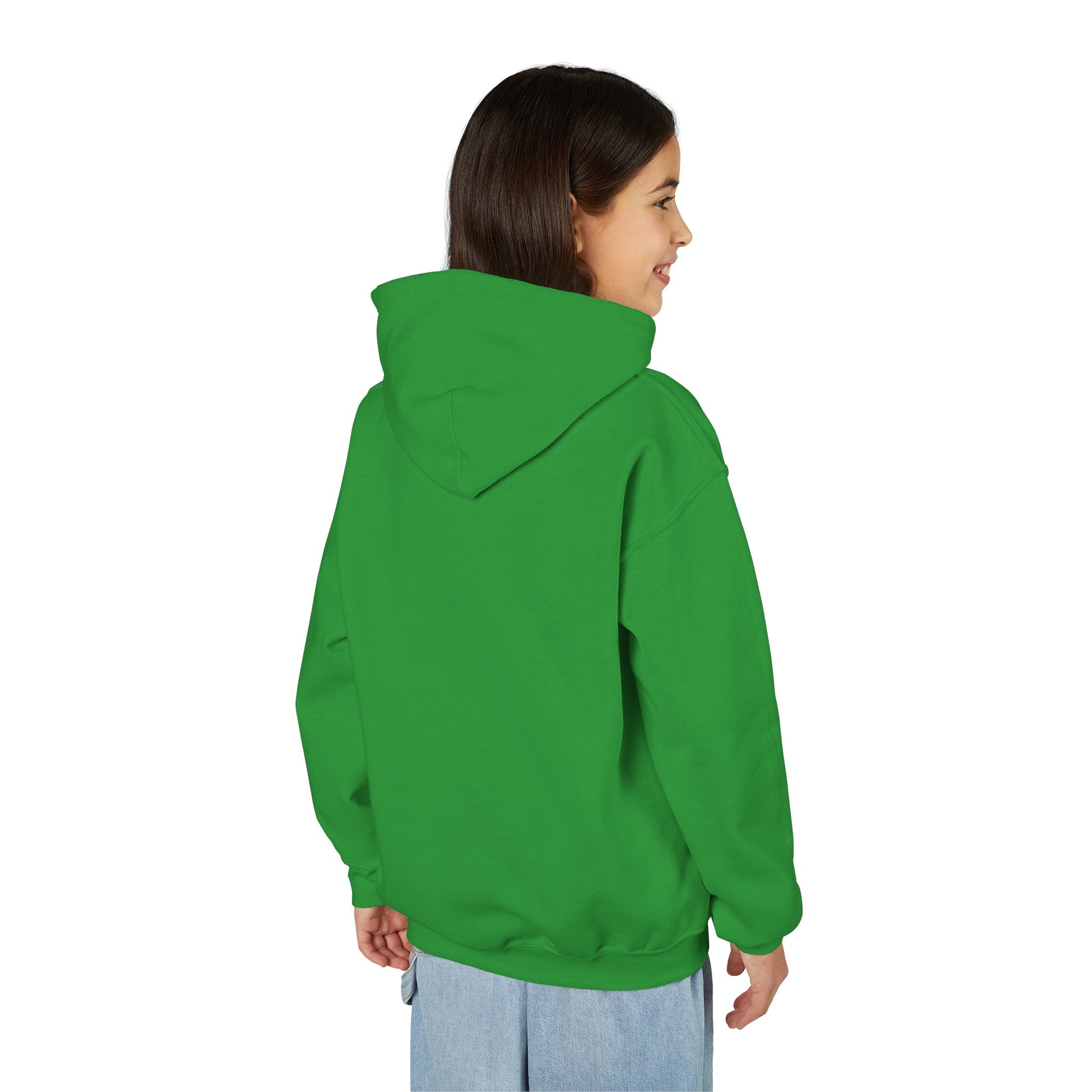 Youth Hoodie  Grinch Christmas Scene with 'Maybe Christmas' Quote