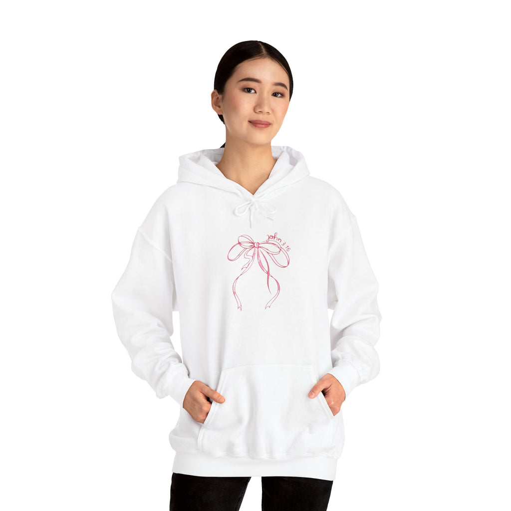 You Are So Loved Hoodie Heart Full” Heart Ribbon Comfort Sweatshirt