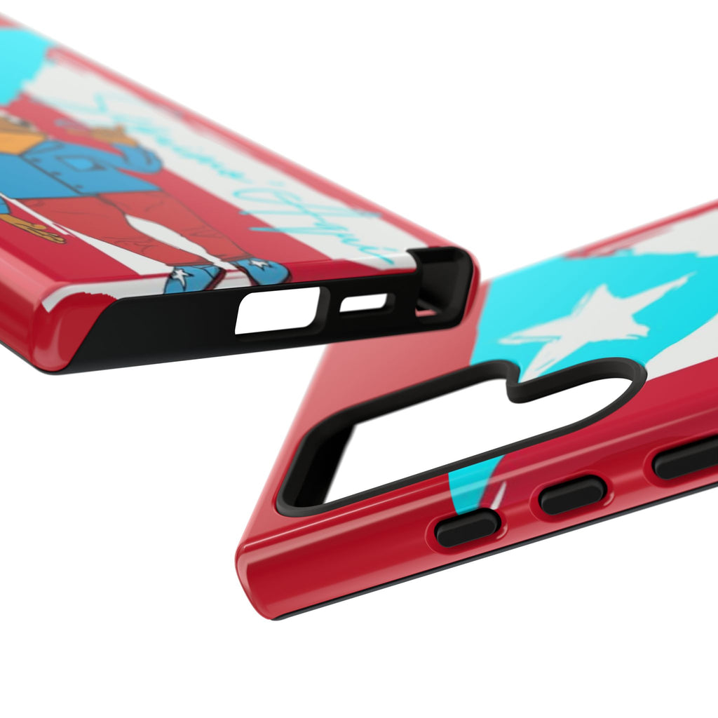 Puerto Rican Flag Frog Design ("Señorita Hops")Phone Case Isla del Encanto Phone Case – Puerto Rican Style