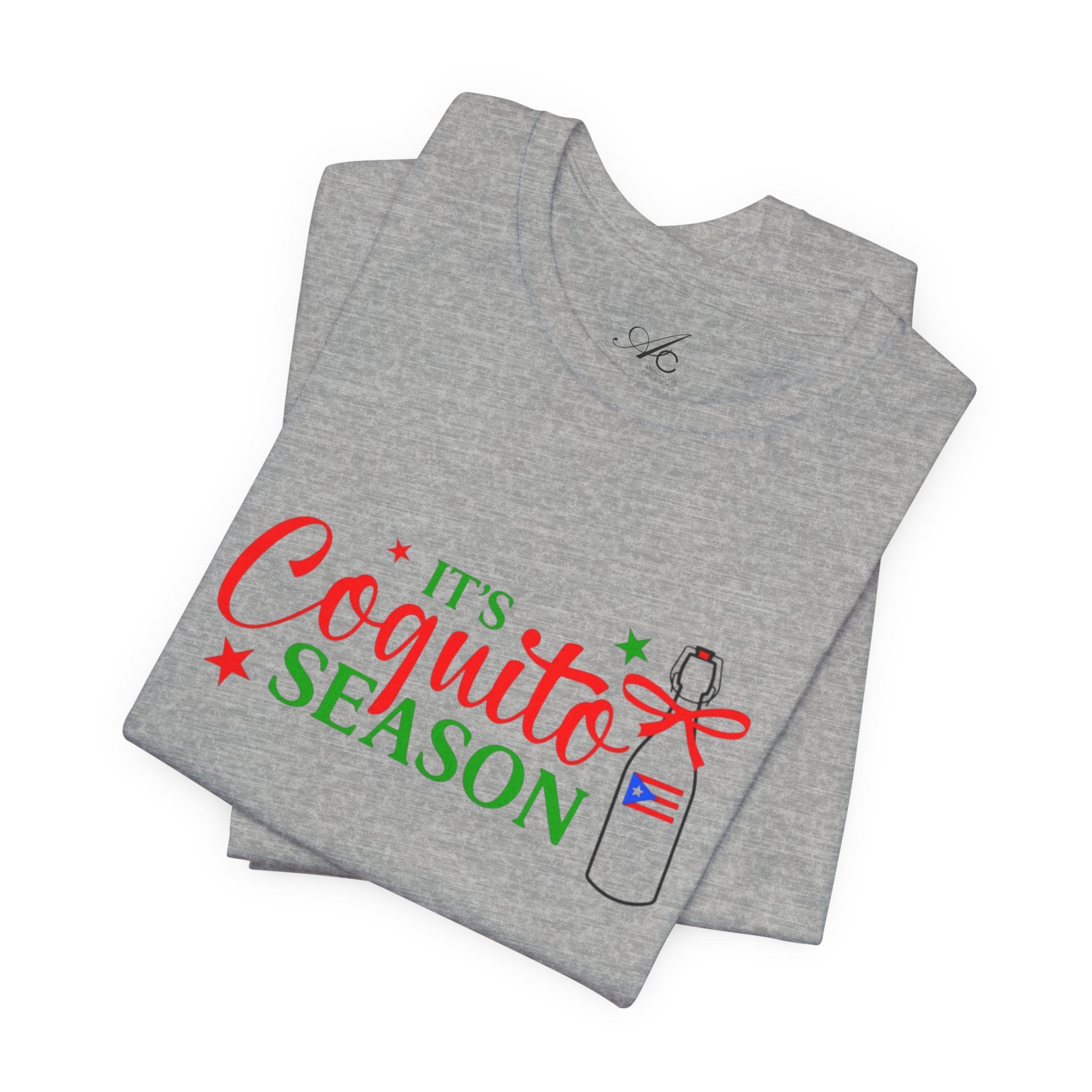 It's Coquito Season T-Shirt - Christmas Puerto Rican Holiday Cocktail Tee