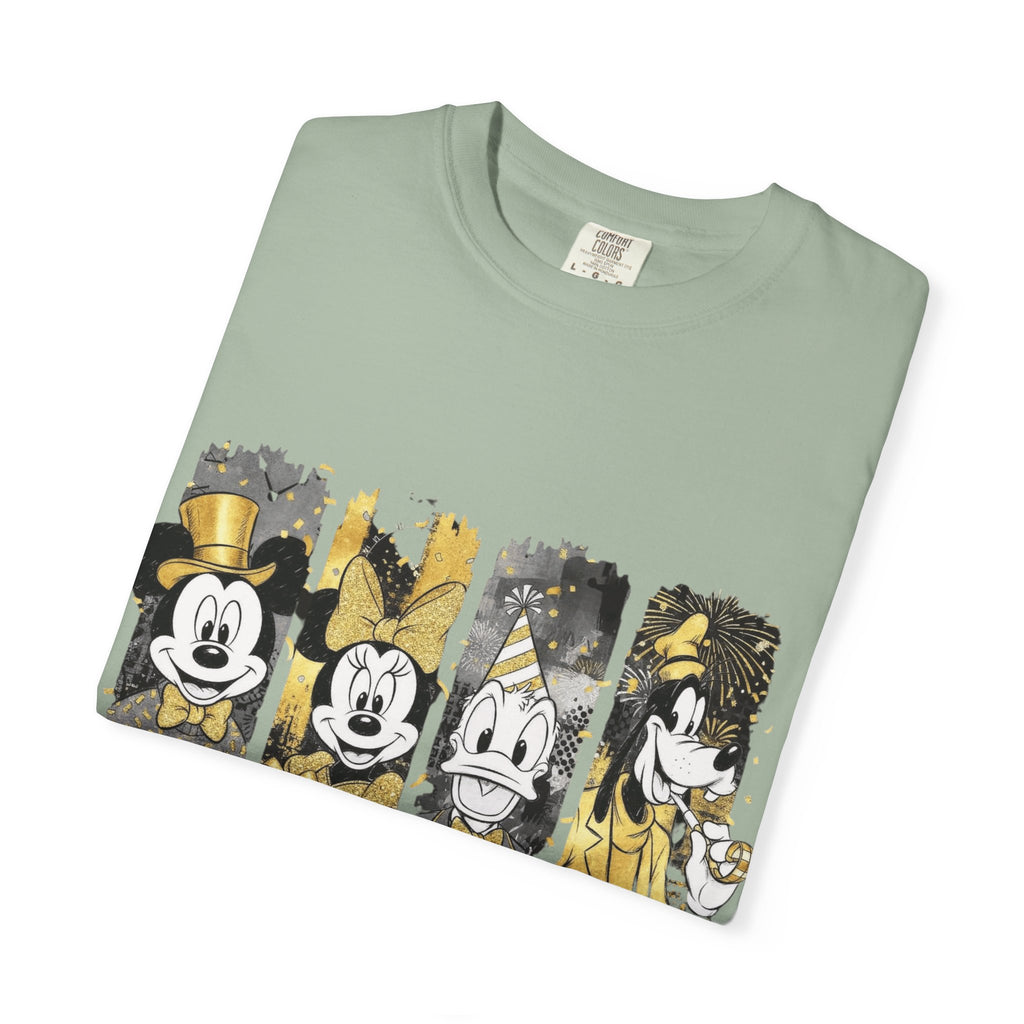 New Year Mickey & Friends T-Shirt  'Happy New Year' Graphic Tee