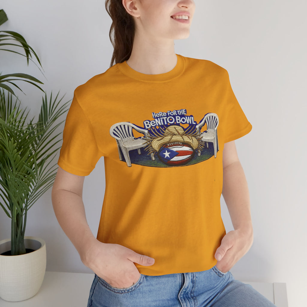 Benito Bowl Puerto Rico Football Tee