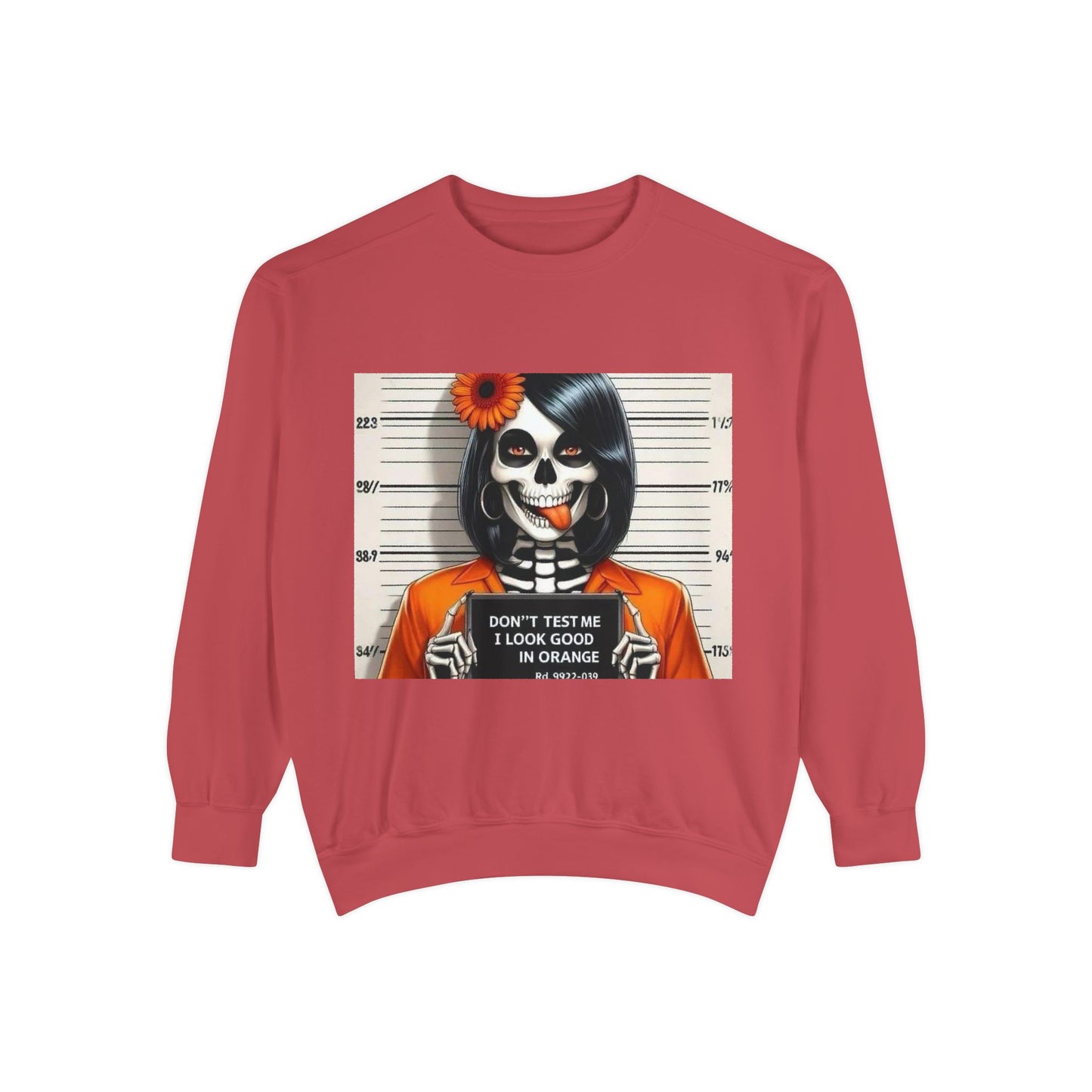 “Too Cool to Be Cold” Funny Sweater Unisex Skull Sweatshirt with Quote | Cozy Halloween Fashion, Gift for Fall Celebrations,