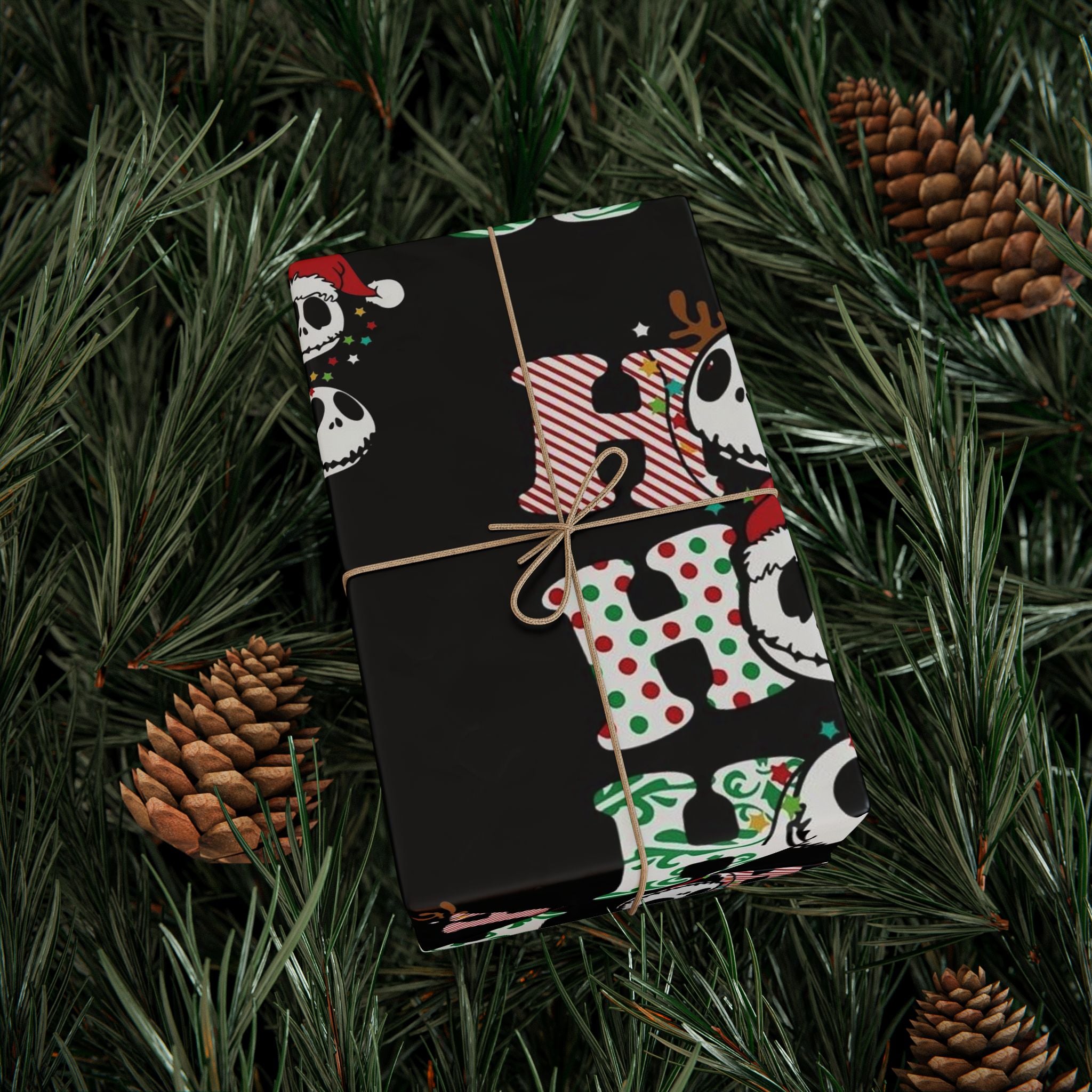 Festive Wrapping Paper – Whimsical Holiday Gift Wrap | Christmas Paper Roll | Fun & Unique Gift Packaging