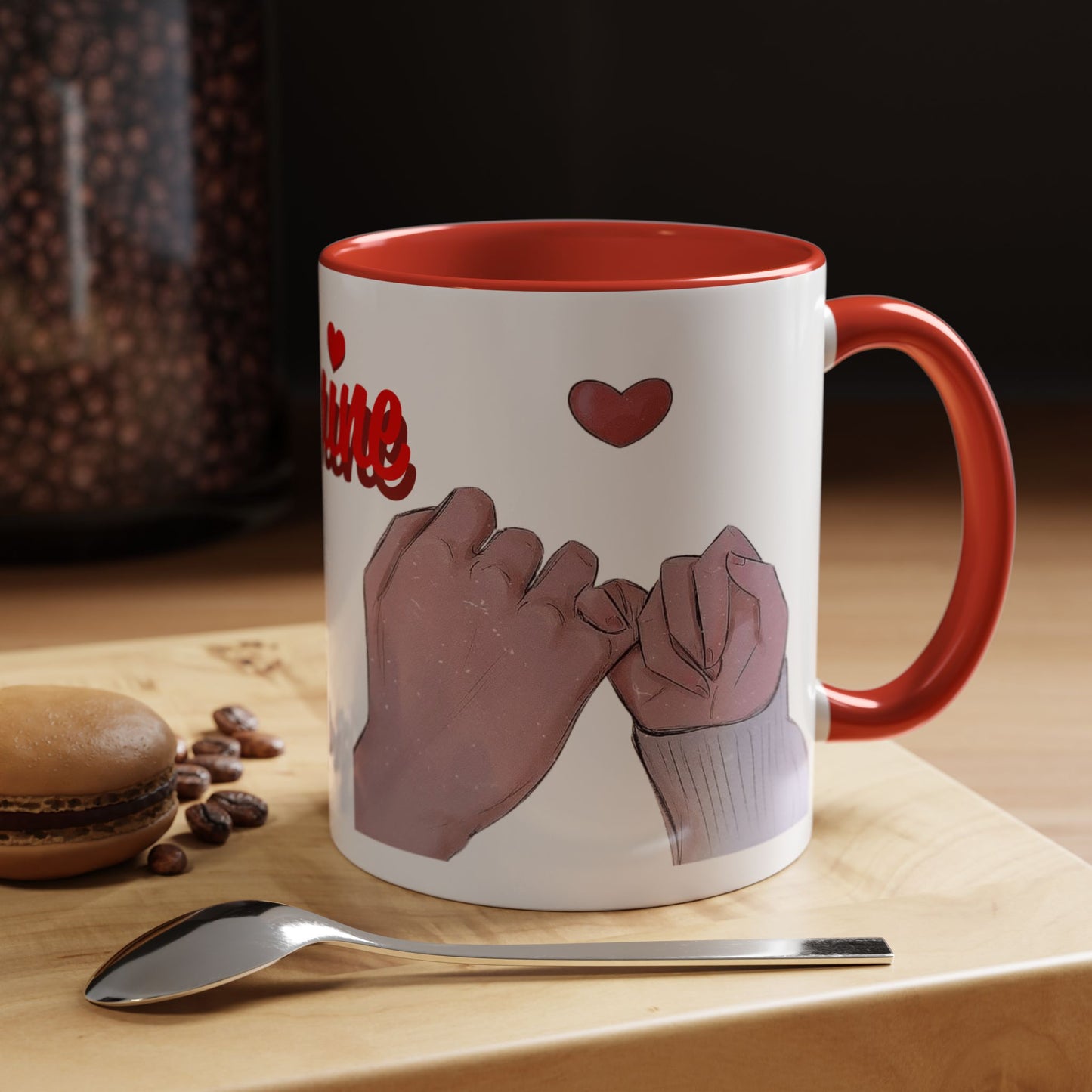 Love in Every Sip Valentines Day Mug Accent Coffee Mug  11 15oz