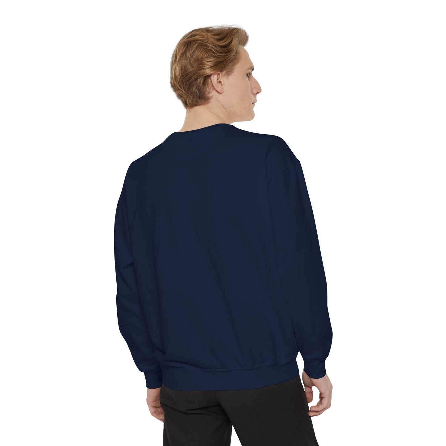 I'm Too Old for This Sweatshirt, Unisex Garment-Dyed Sweatshirt for Halloween, Funny Gift for Adults, Casual Wear, Cozy Fall Sweater